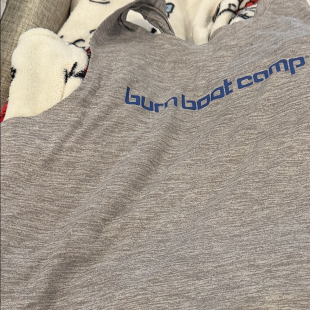 Burn Boot Camp Gray Women's Tank Top